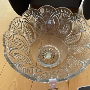 Waterford crystal bowl 10"